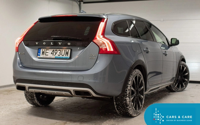 Volvo V60 cena 69900 przebieg: 179270, rok produkcji 2018 z Krzepice małe 211